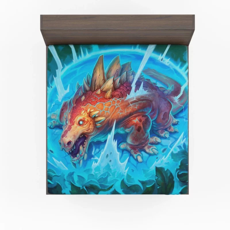 Hearthstone Dinosaur Challenge Epic Feats Fitted Sheet 1