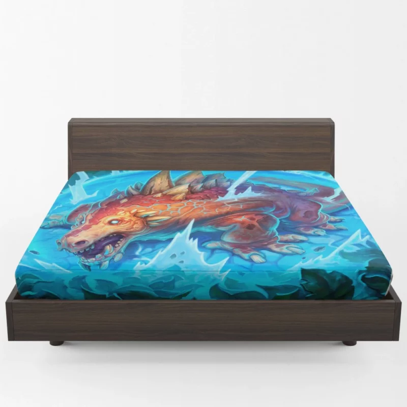 Hearthstone Dinosaur Challenge Epic Feats Fitted Sheet