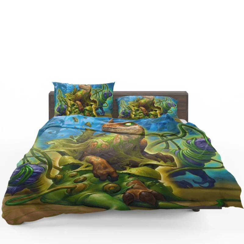 Hearthstone Dinosaur Mythical Quest Bedding Set