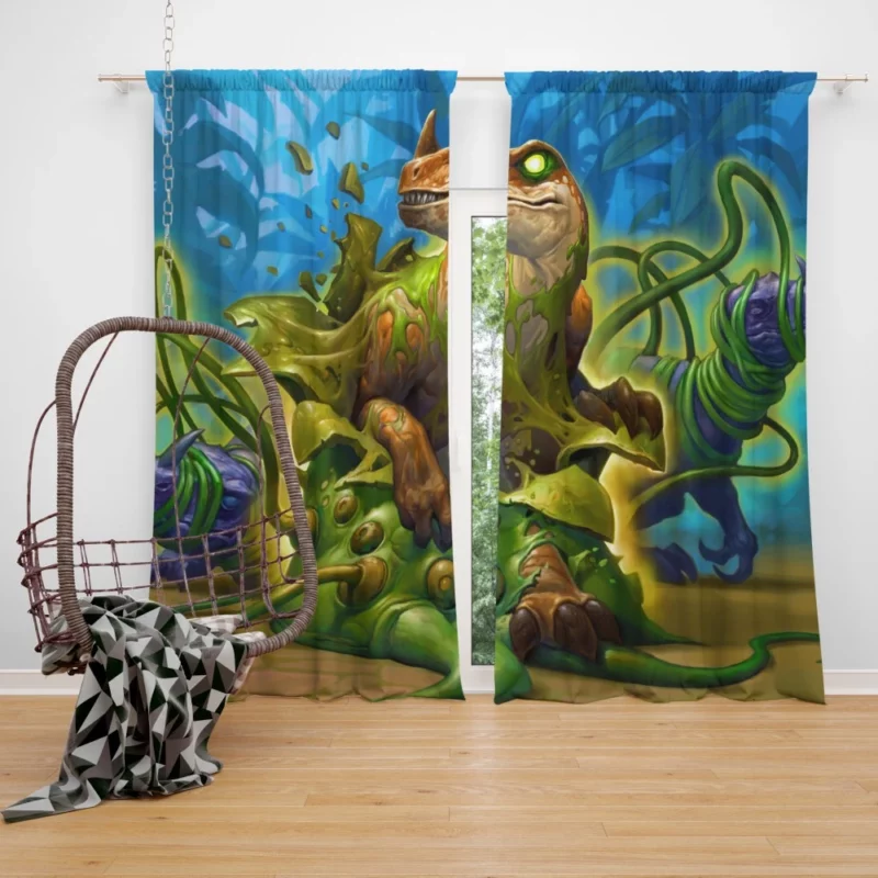 Hearthstone Dinosaur Mythical Quest Curtain