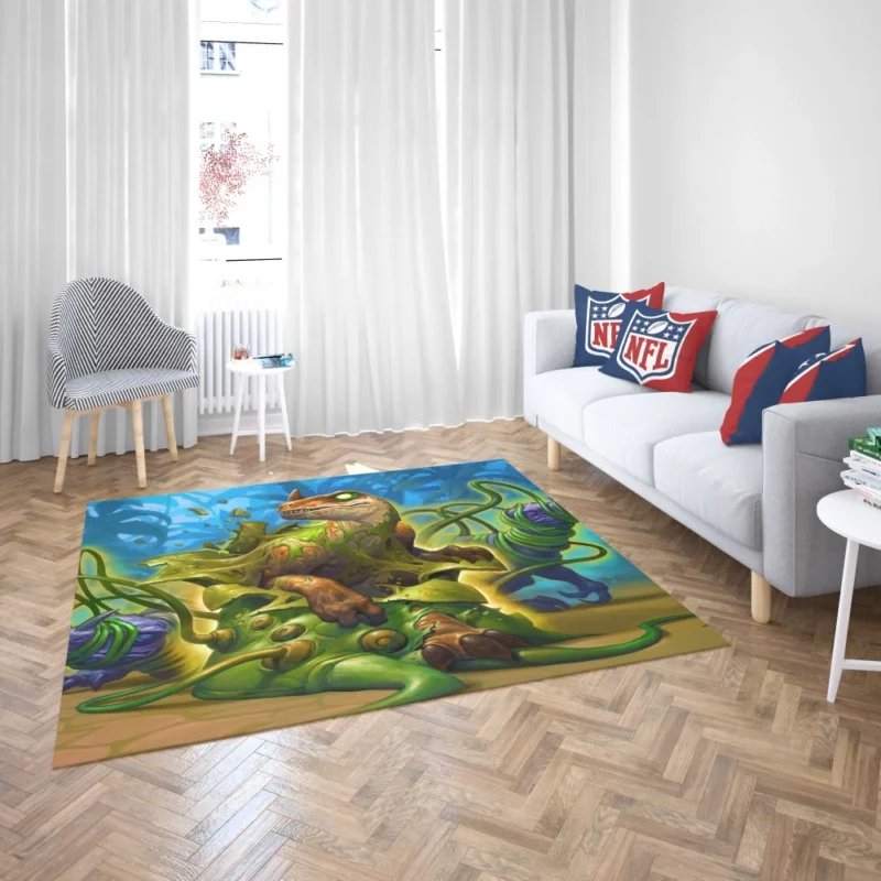 Hearthstone Dinosaur Mythical Quest Rug 2