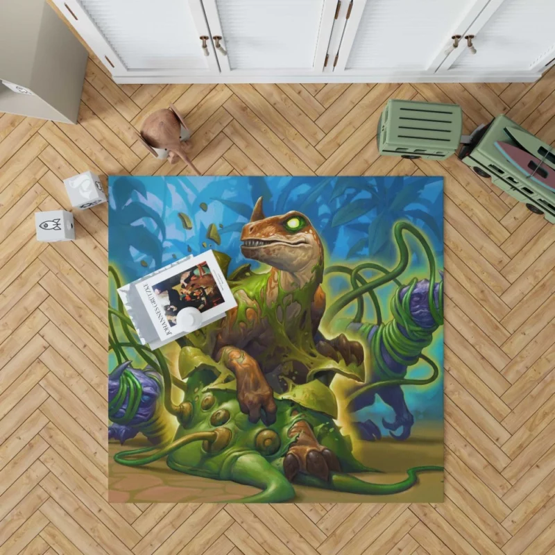 Hearthstone Dinosaur Mythical Quest Rug