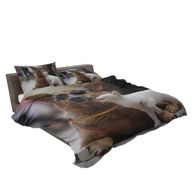 Heartwarming Connection Blind Dog and Friend Bedding Set 2