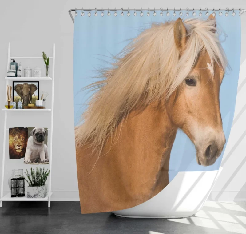 Horse Grace Majestic Elegance Shower Curtain