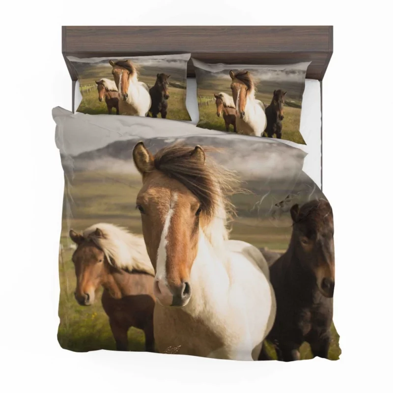 Horse Intense Stare Equine Majesty Bedding Set 1