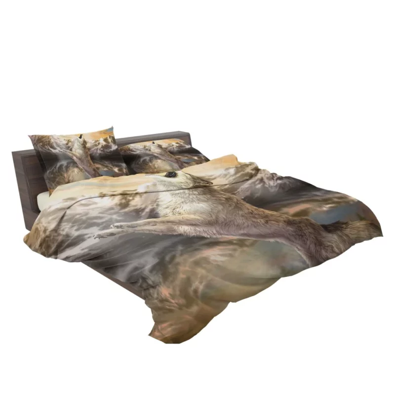 Howling Wolf Mountain Serenade Bedding Set 2