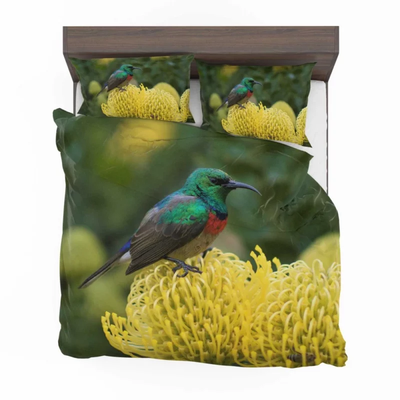 Hummingbird Delicate Charm Floral Sip Bedding Set 1