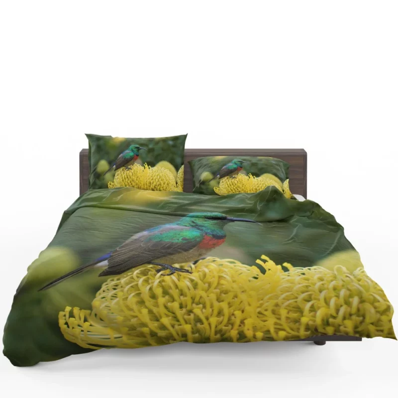 Hummingbird Delicate Charm Floral Sip Bedding Set