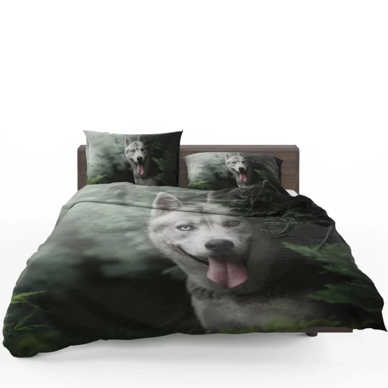 Husky Heterochromia Muzzle of Wonder Bedding Set