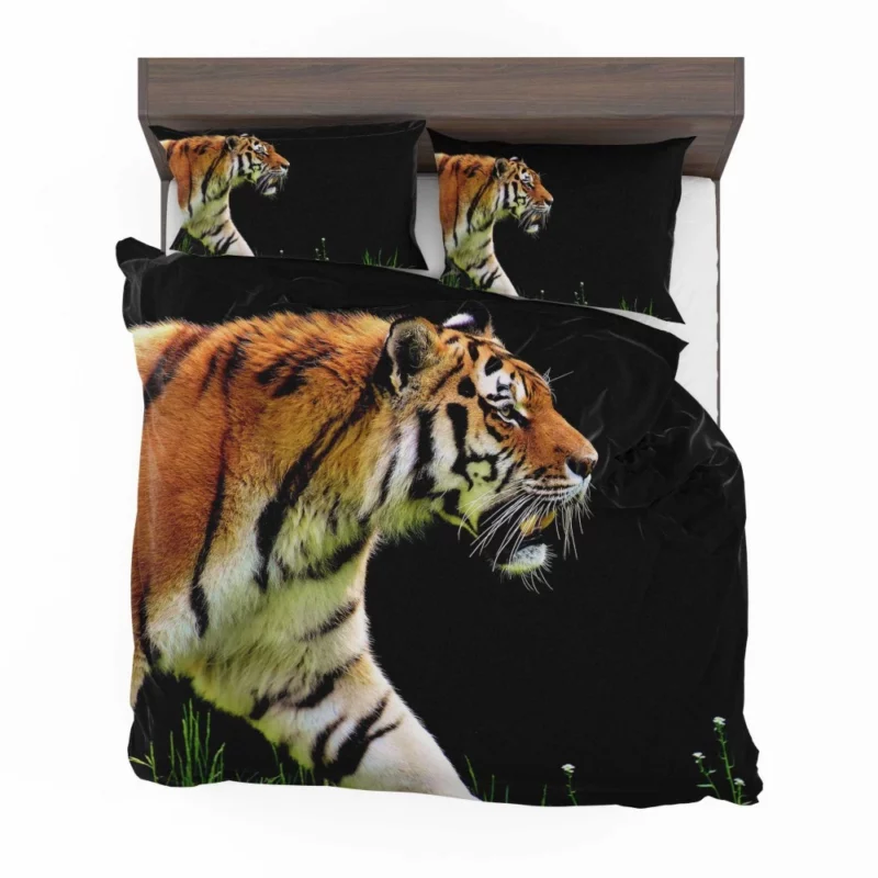 In the Shadows The Mystique of a Tiger Bedding Set 1