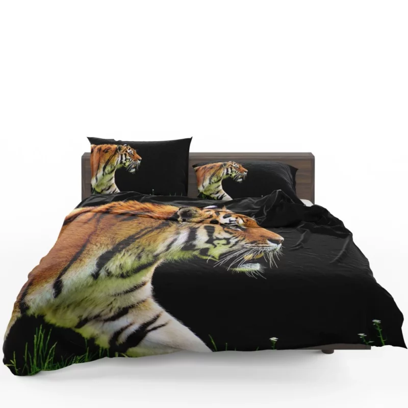 In the Shadows The Mystique of a Tiger Bedding Set