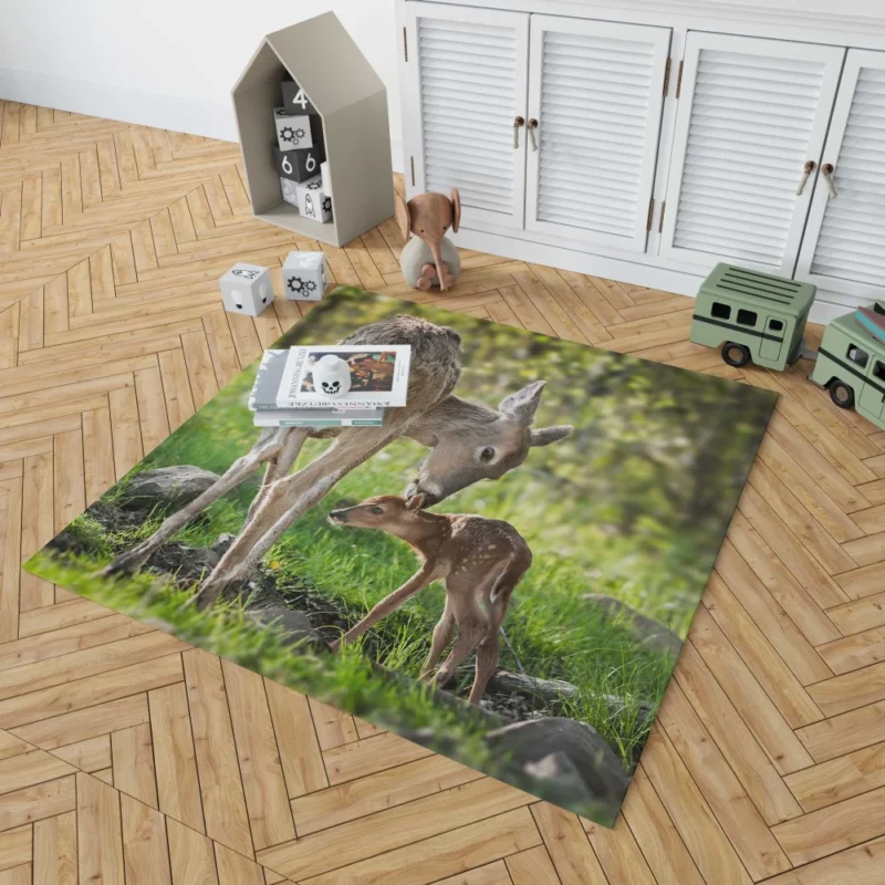 Innocence Baby Deer Rug 1