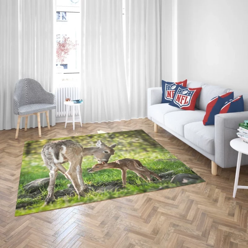 Innocence Baby Deer Rug 2