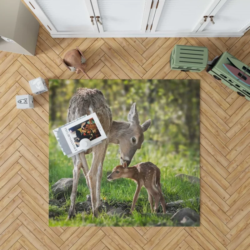 Innocence Baby Deer Rug