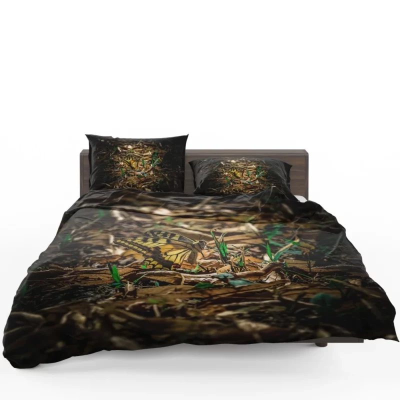 Intricate Details Butterfly Macro Bedding Set