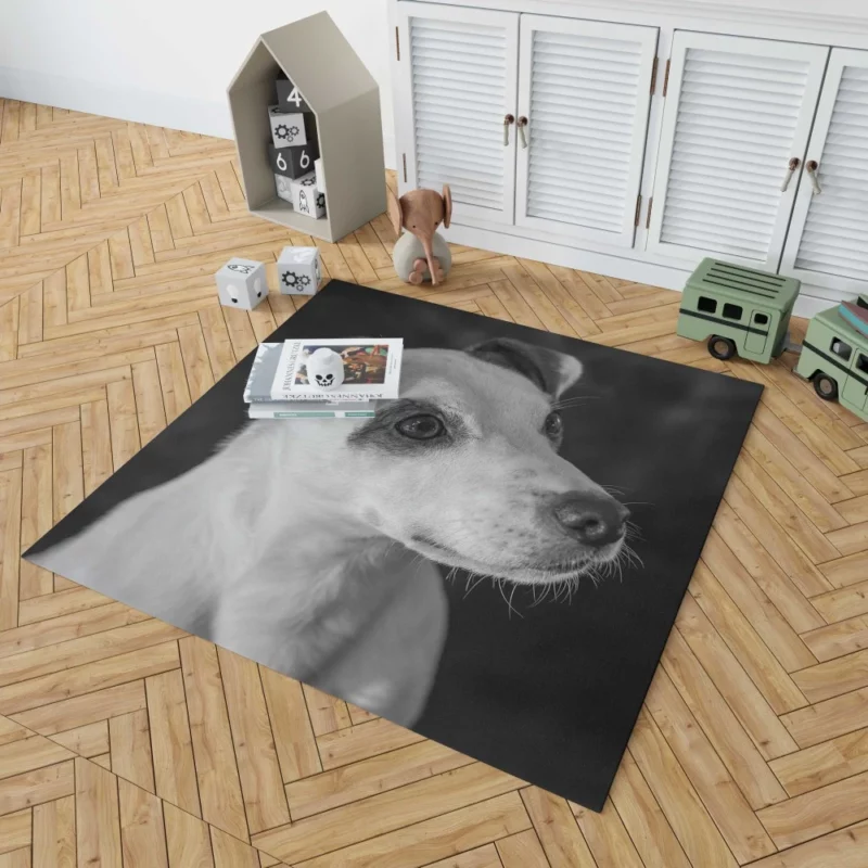 Jack Russell Terrier Energetic Spirit Rug 1