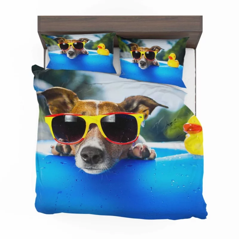 Jack Russell Terrier Summer Swagger Bedding Set 1