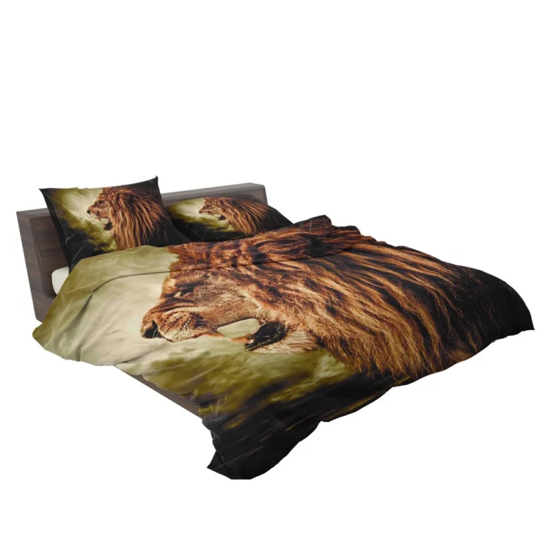 Jungle Monarch Lion Mighty Roar Bedding Set 2