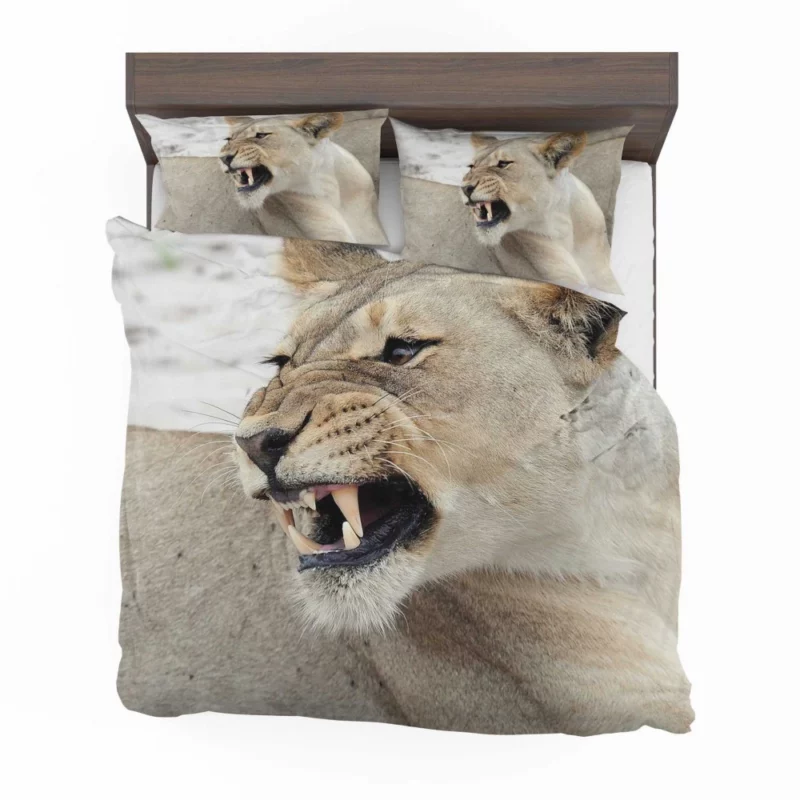 Jungle Monarch Lion Proud Roar Bedding Set 1