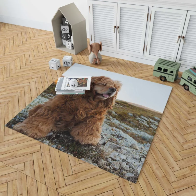 King Charles Spaniel Elegance Rug 1