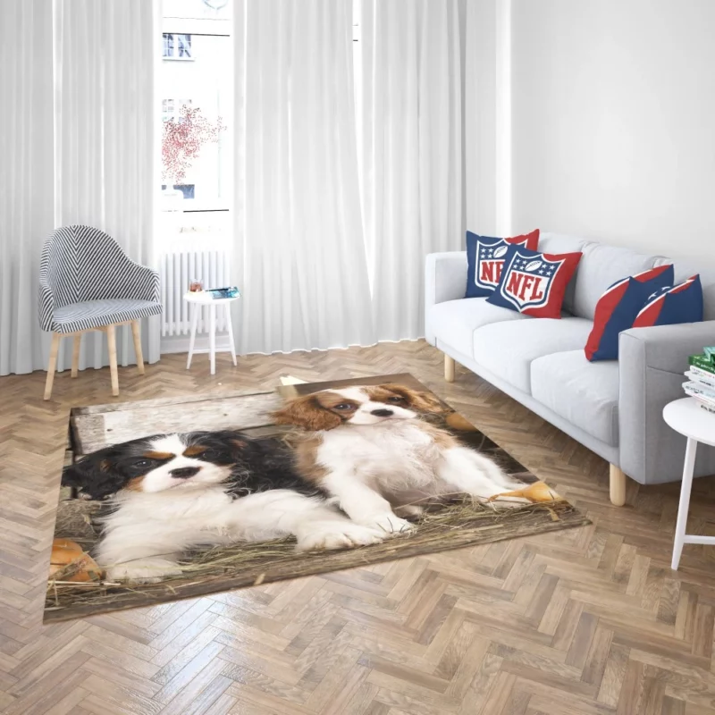 King Charles Spaniel Royal Elegance Rug 2