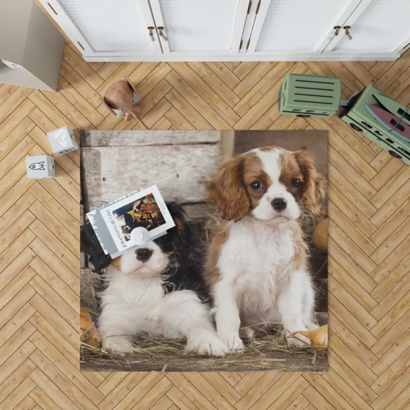 King Charles Spaniel Royal Elegance Rug