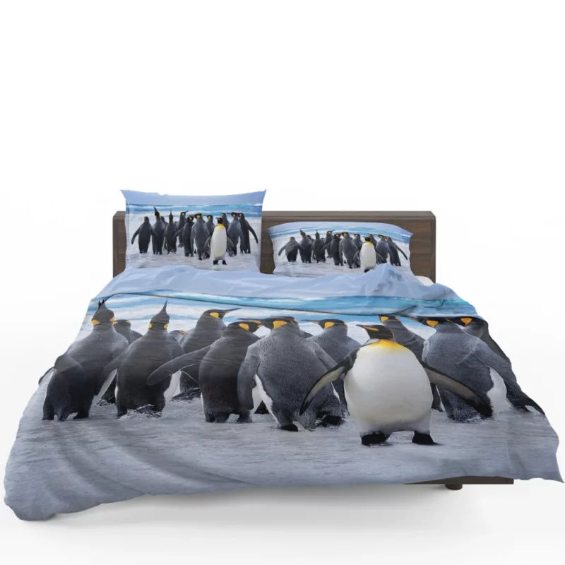 King Penguins Oceanic Splendor Bedding Set