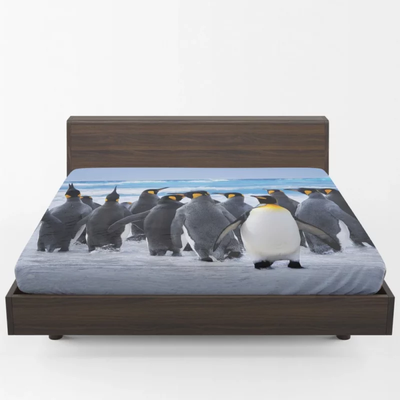 King Penguins Oceanic Splendor Fitted Sheet