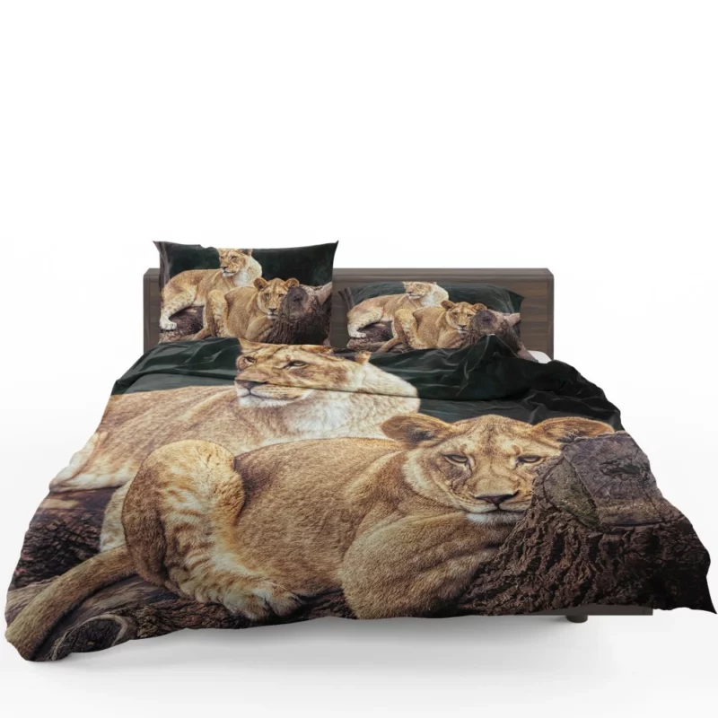 Kingly Lion Majestic Aura Bedding Set