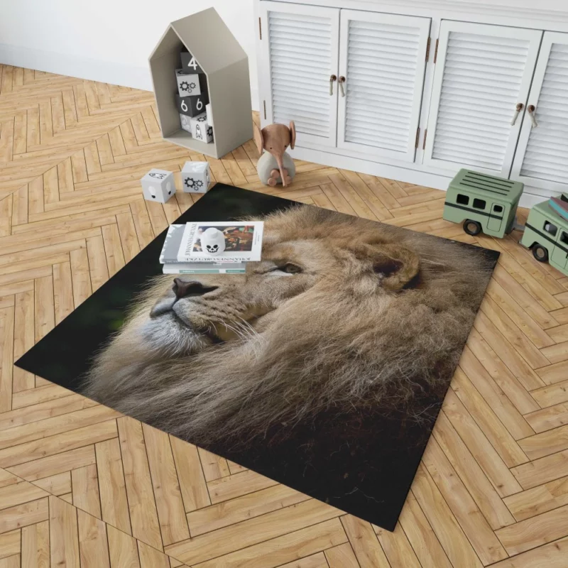 Kingly Majesty Lion Stance Rug 1