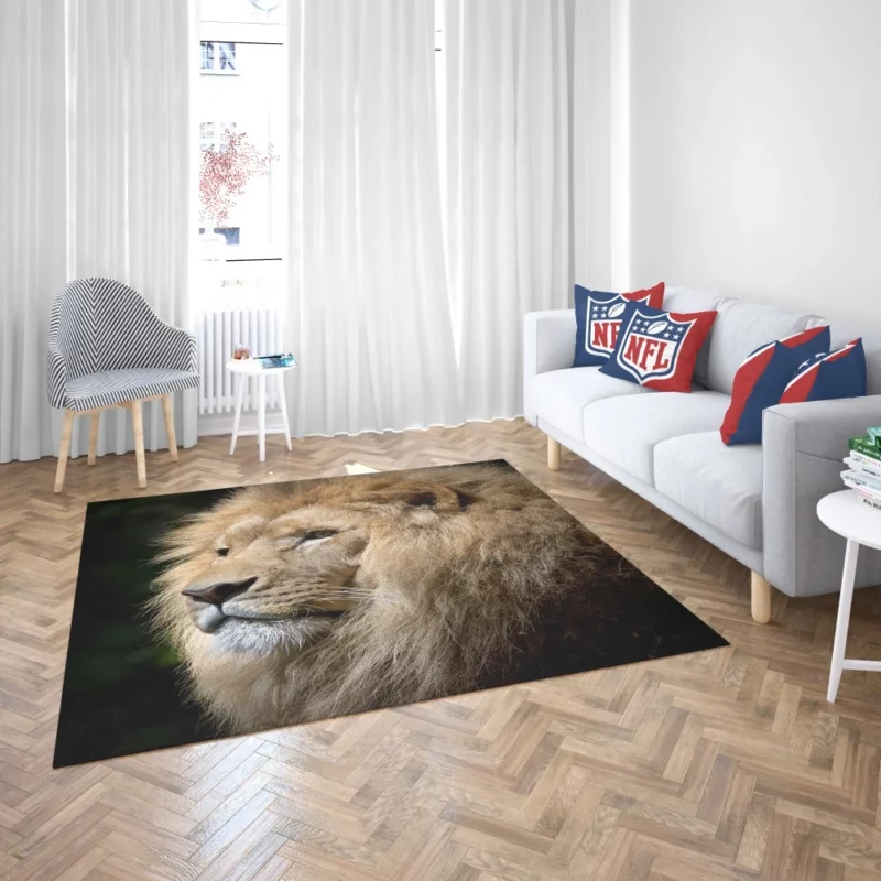 Kingly Majesty Lion Stance Rug 2