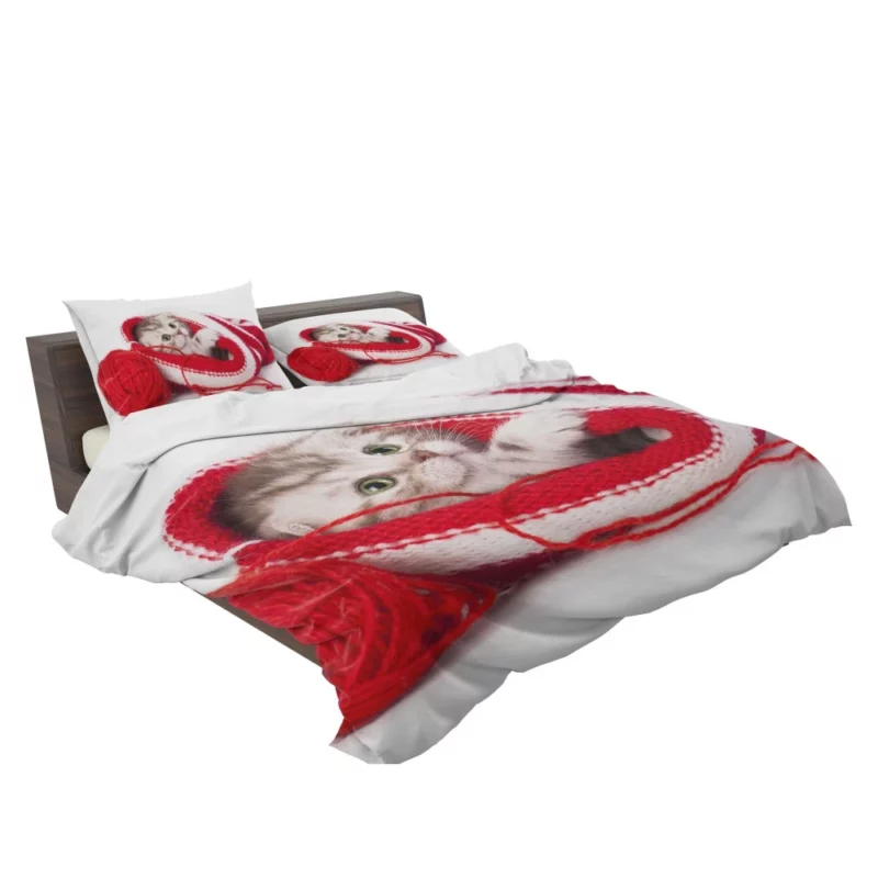 Kitten Playful Antics Whiskered Joy Bedding Set 2