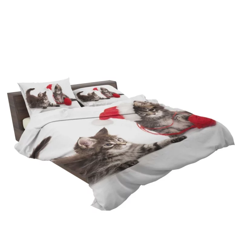 Kitten Playful Prance Joyful Antics Bedding Set 2