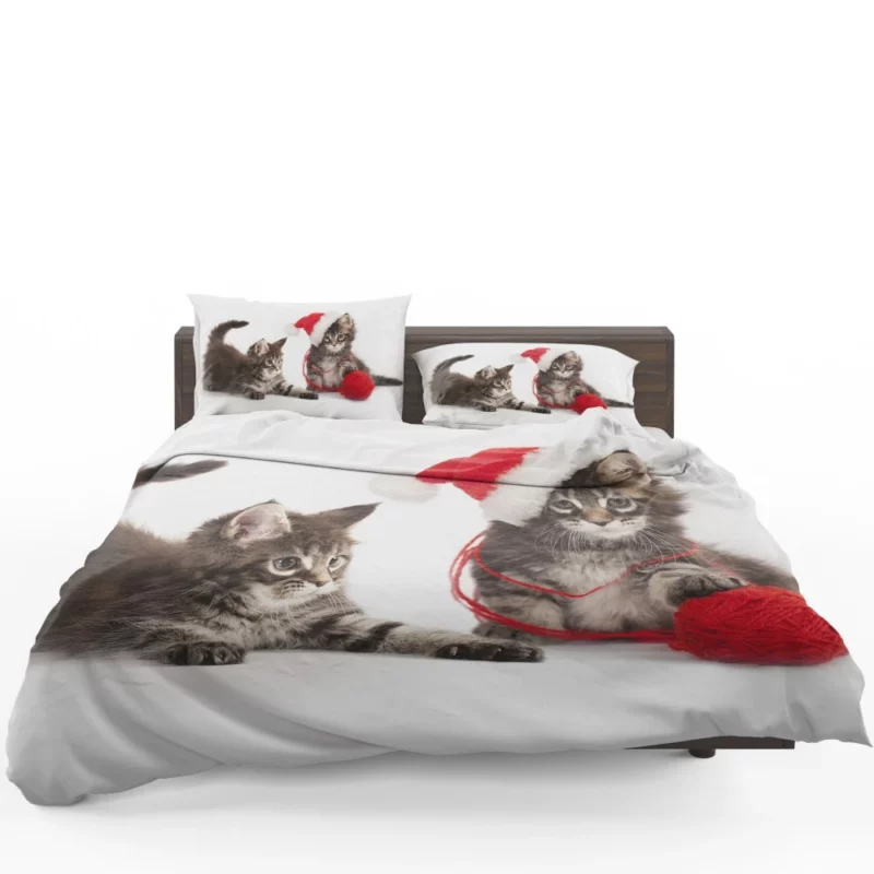 Kitten Playful Prance Joyful Antics Bedding Set