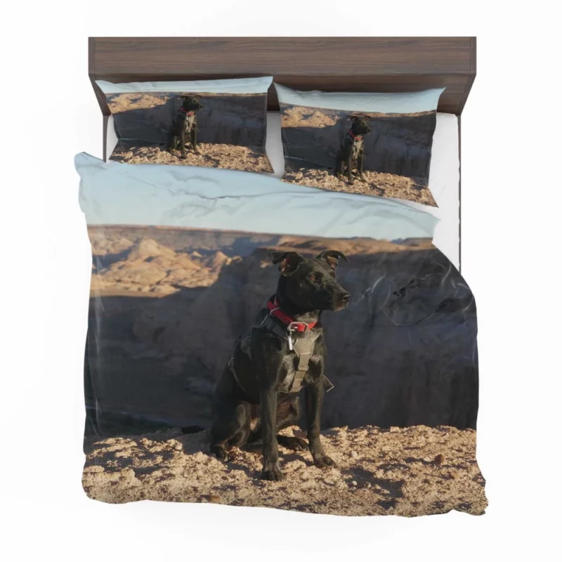 Labrador Joyful Barking in Nature Bedding Set 1