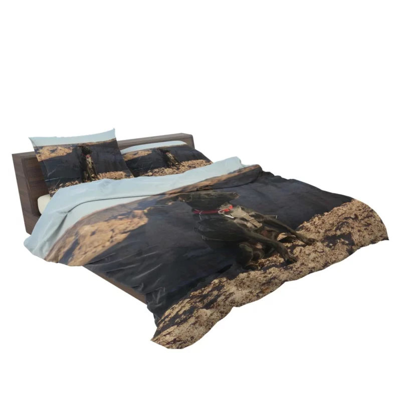 Labrador Joyful Barking in Nature Bedding Set 2