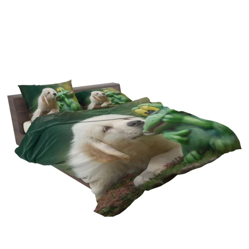 Labrador Puppy Playful Charm Fuzzy Delight Bedding Set 2