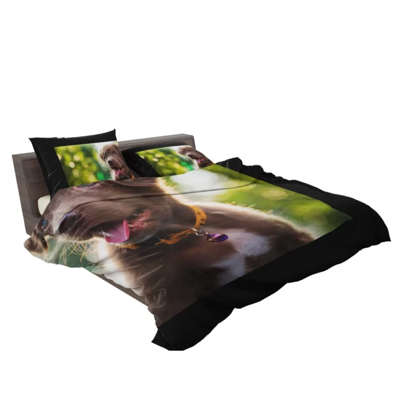 Labrador Retriever Puppy Bokeh Whimsy Bedding Set 2