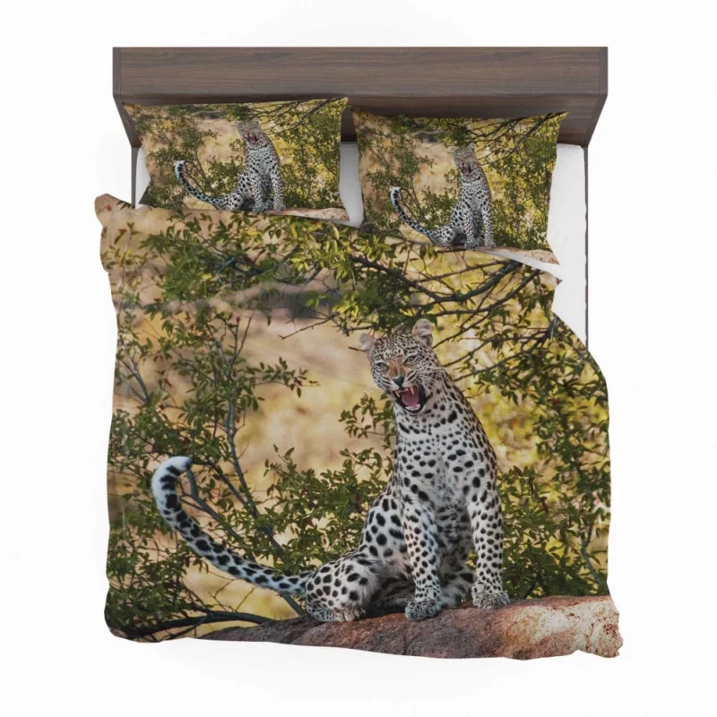 Leopard African Majesty Fierce Beauty Bedding Set 1