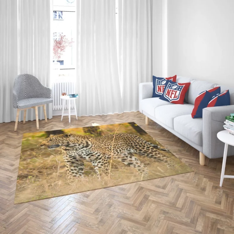 Leopard Artistic Beauty Natural Splendor Rug 2