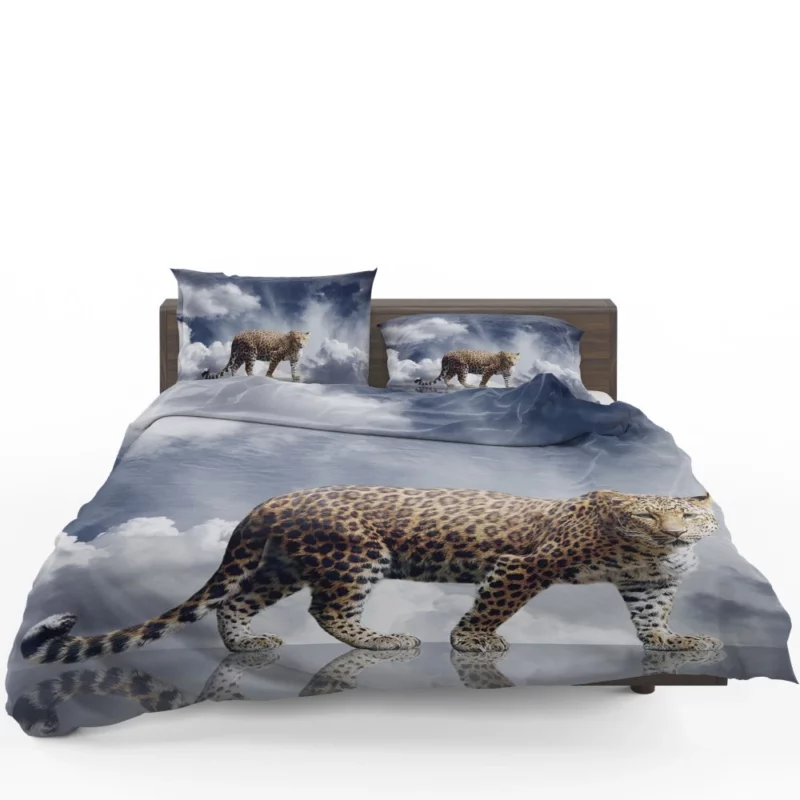 Leopard Elegance Silent Majesty Bedding Set