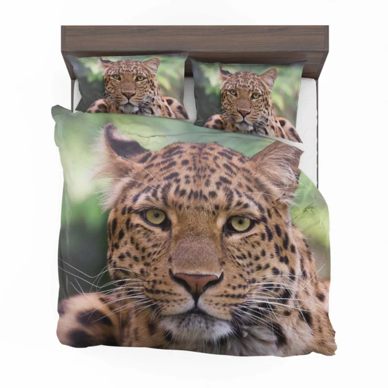 Leopard Enigmatic Beauty Natural Grace Bedding Set 1