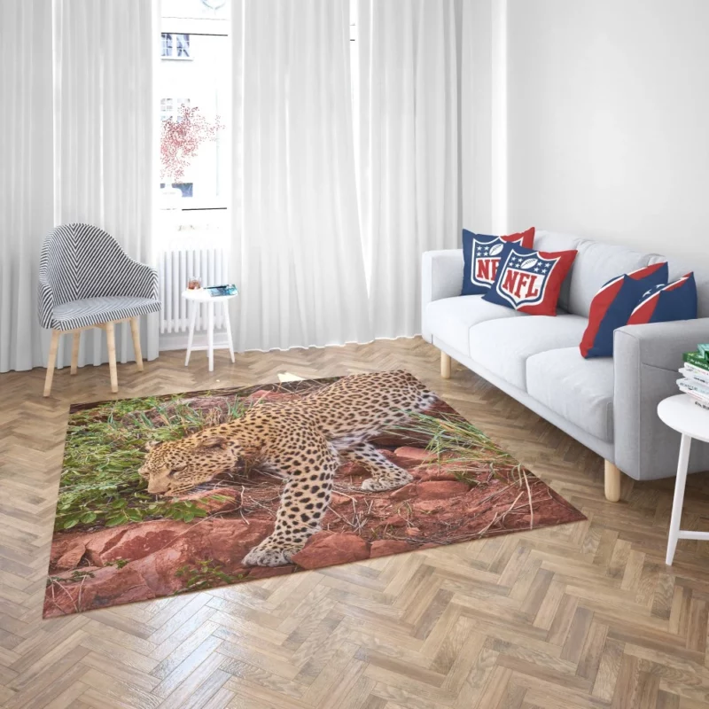 Leopard Ferocious Rug 2