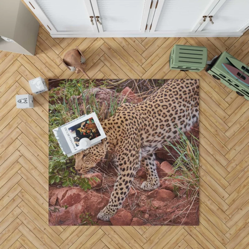 Leopard Ferocious Rug