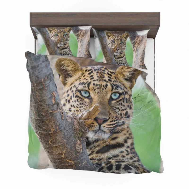 Leopard Fierce Gaze Essence of the Panthera Bedding Set 1