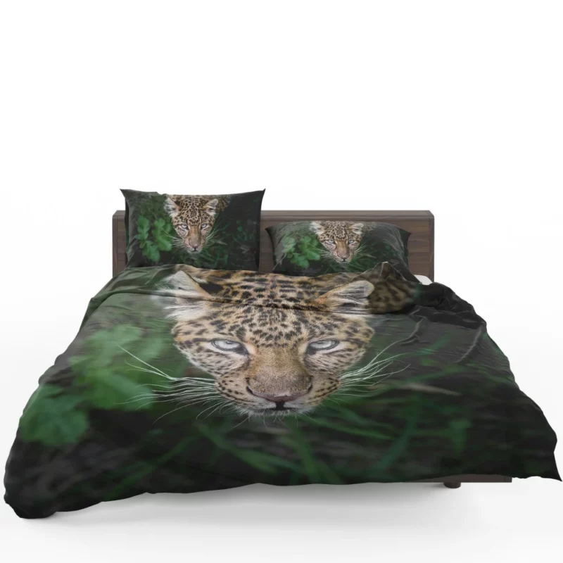 Leopard Intense Stare Enigmatic Power Bedding Set