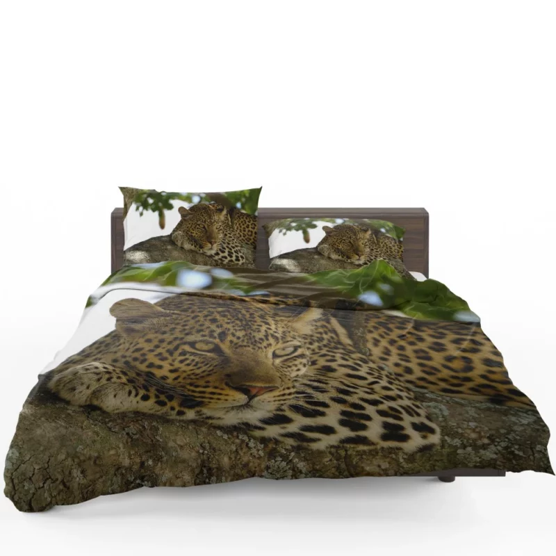 Leopard Mysterious Presence Feline Majesty Bedding Set