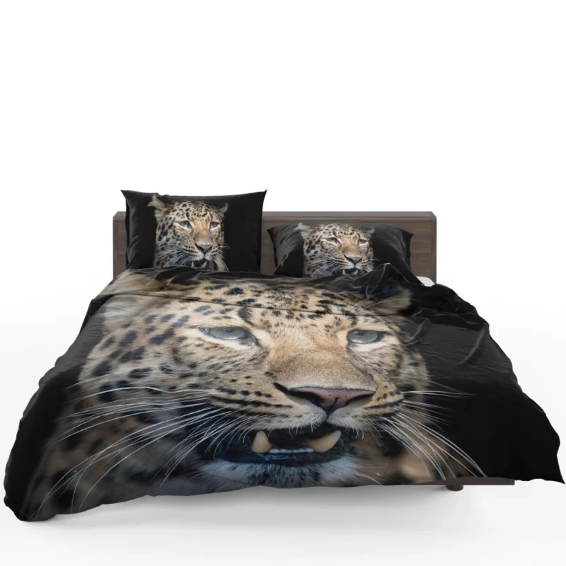 Leopard Mysterious Stare Enigmatic Beauty Bedding Set