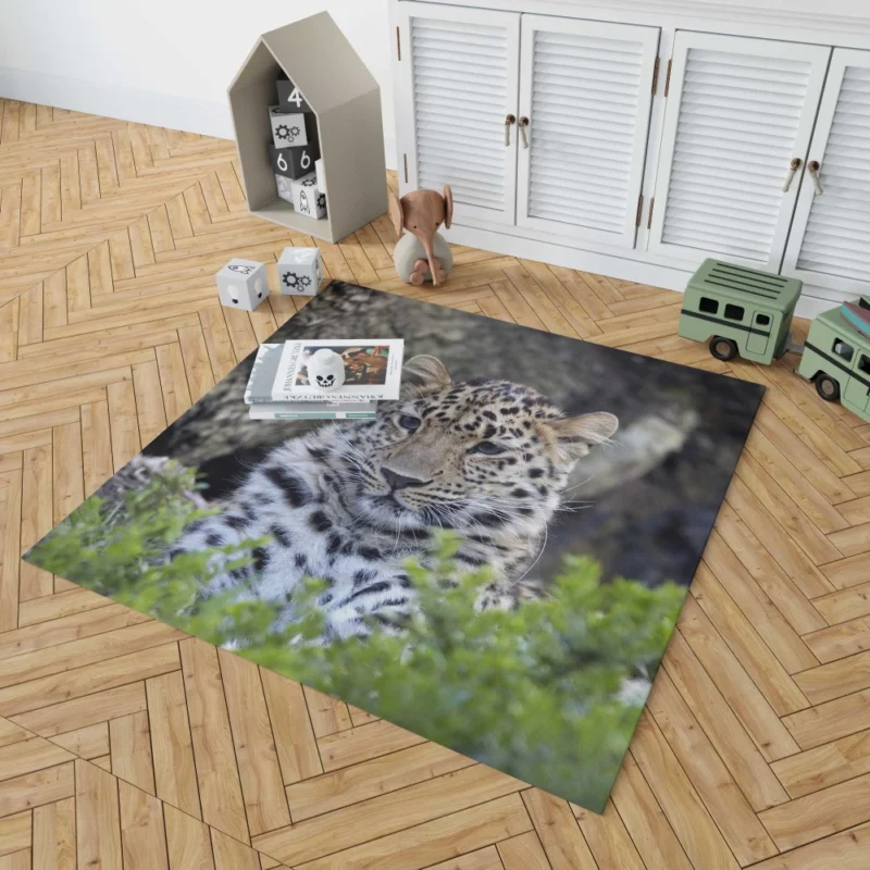 Leopard Powerful Rug 1