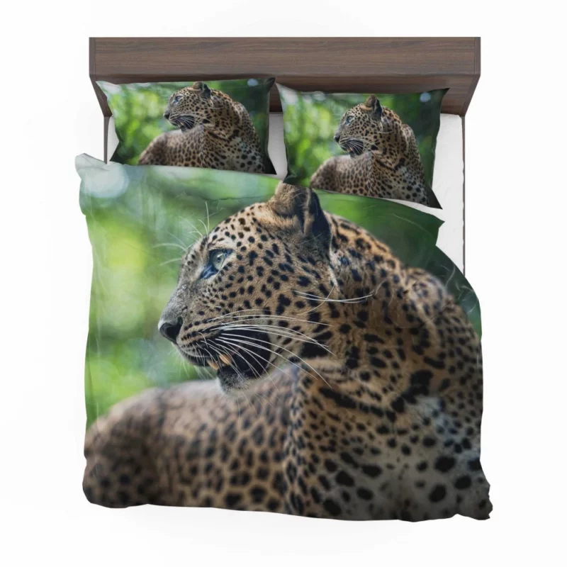 Leopard Stealthy Wilderness Exotic Bedding Set 1